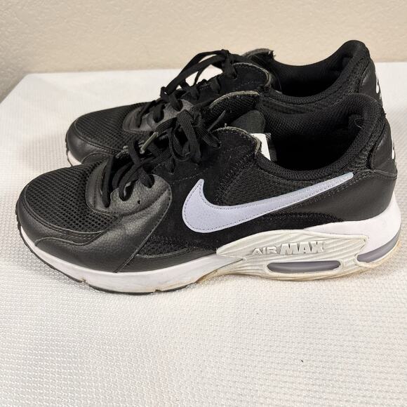 Nike Air Max Excee Womens Size 10.5 Black White Shoes Sneakers Running - Picture 5 of 12